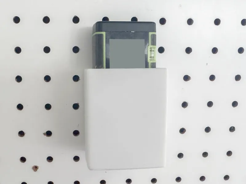 Laser measure pegboard holder version 2