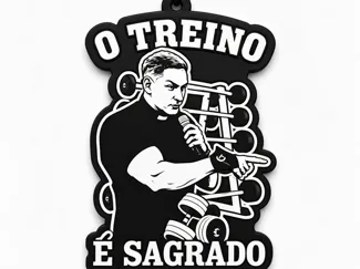Academia Chaveiro O treino é sagrado