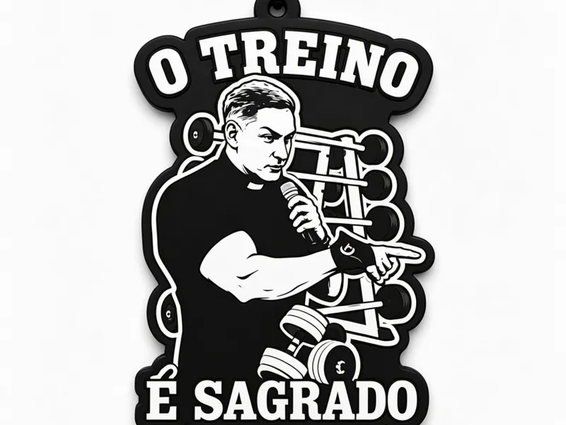 Academia Chaveiro O treino é sagrado
