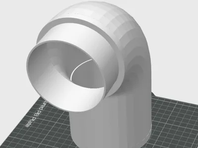 Condensate Trap 100mm Duct for limited space