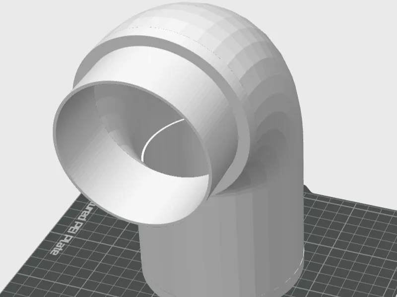 Condensate Trap 100mm Duct for limited space