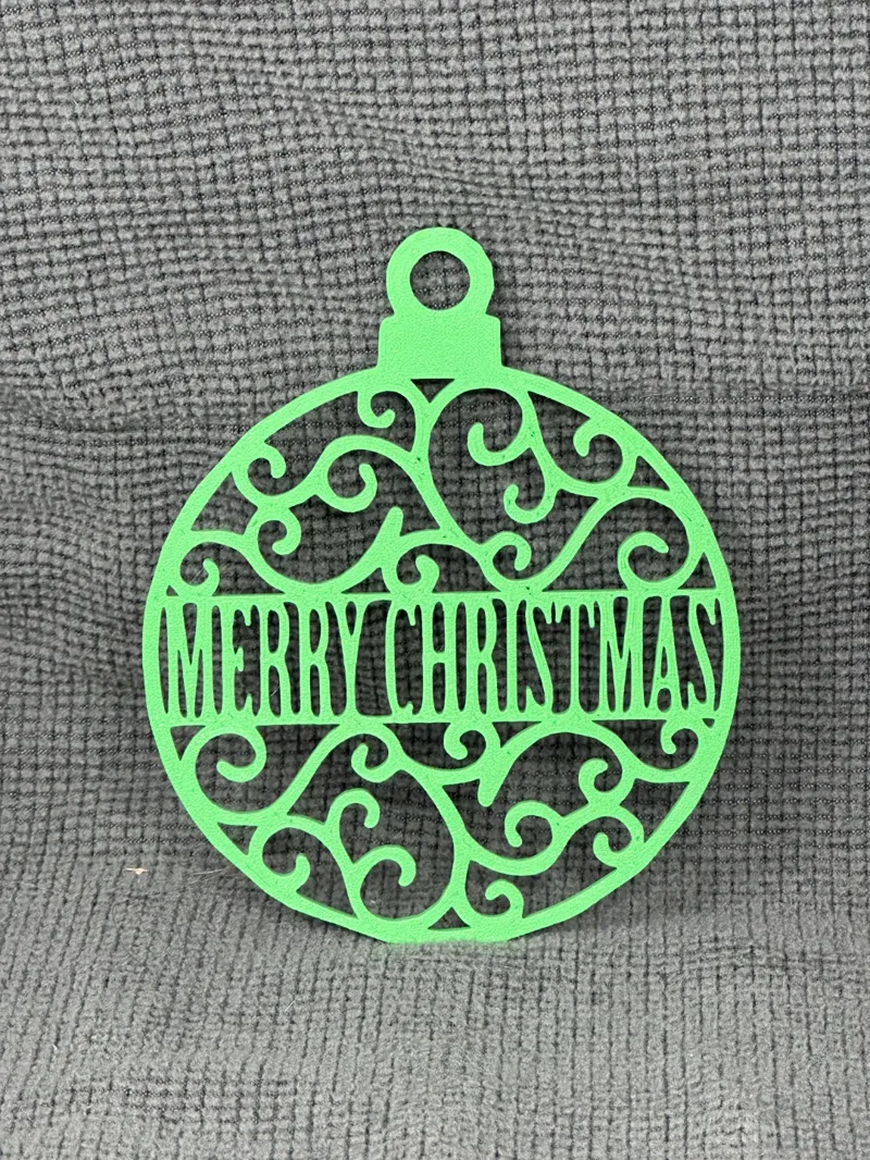 Merry Christmas Tree Ornament