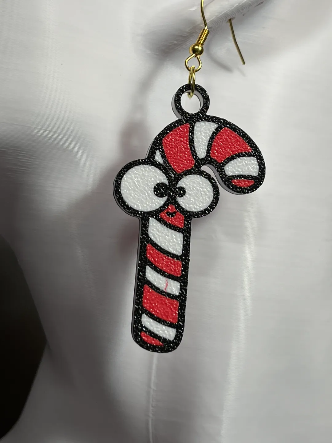 Candy Cane Earrings view 4