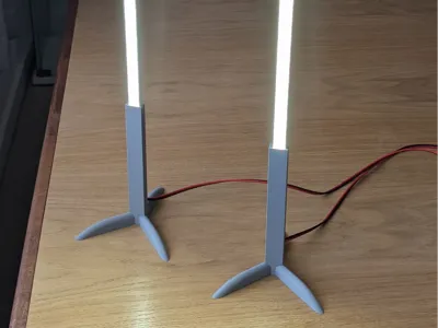 Homemade Light Bar Holder