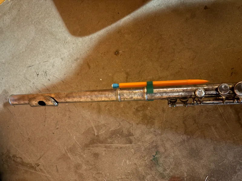 Flute Pencil Clip