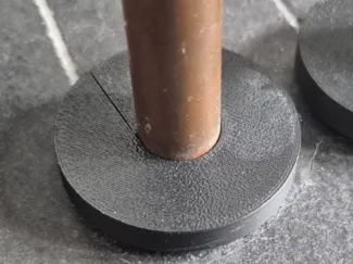 Heizkörperrosette/Radiator pipe collar - 15mm