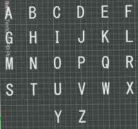 Alphabet complet style ordinateur rétro — photo 6