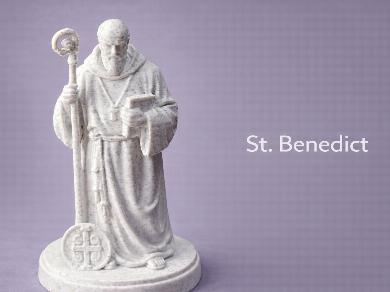 St. Benedict Statue (Spiritual Protection)