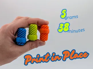 Tiny Spiral Passthrough Fidget