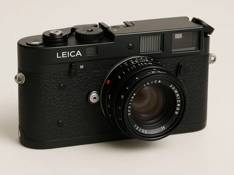 Leica M4 Blitz- und Lichtabdeckung