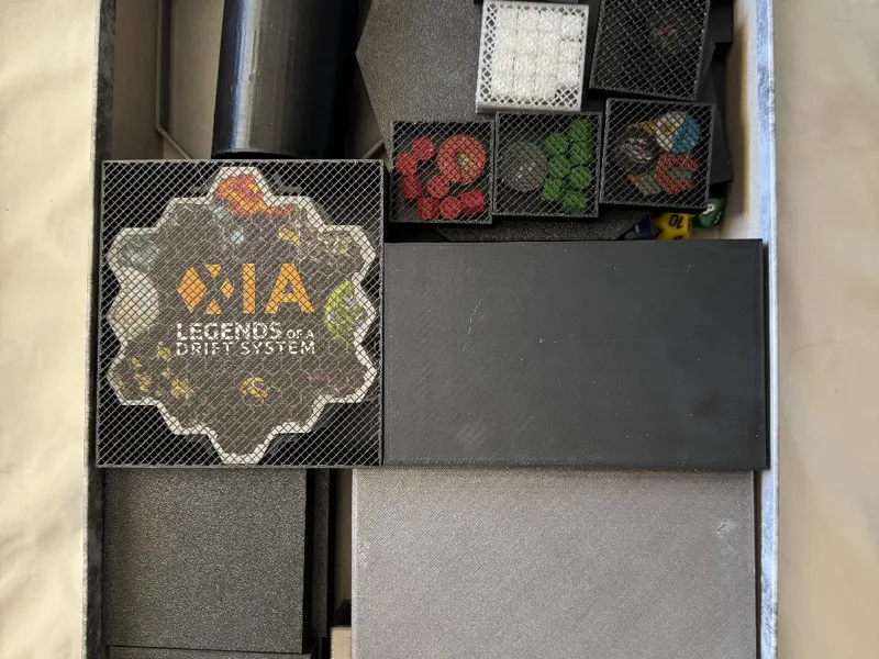 Xia Legends of a Drift System Board Game Insert