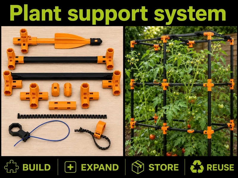Plant Support System - Modular & Parametric