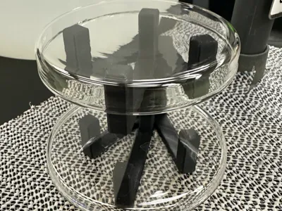 Small Petri Dish Drying Rack