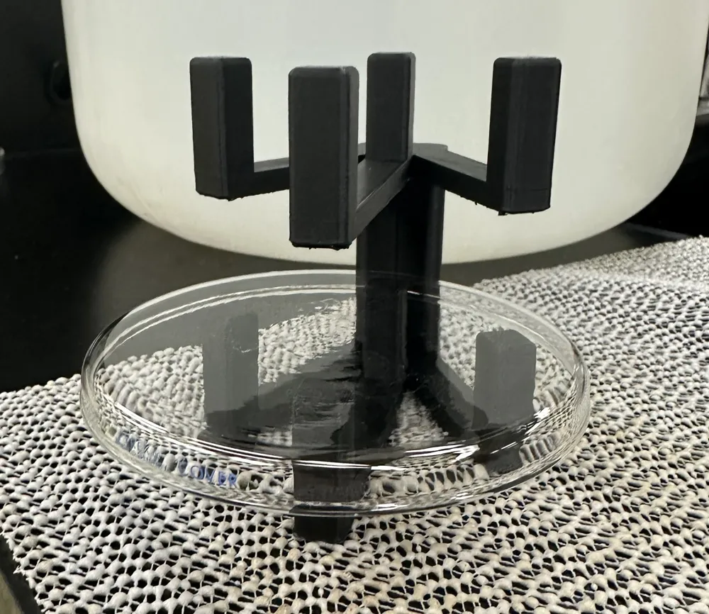 Petri Drying Rack Small Petri Dish Drying Rack - Free 3D Print Model - MakerWorld