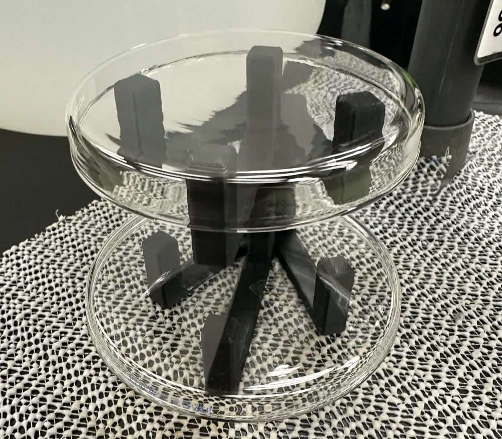 Petri Drying Rack Small Petri Dish Drying Rack - Free 3D Print Model - MakerWorld