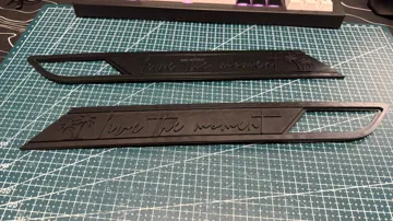Modelo para impresión 3D: Embellecedor intermitente lateral Volkswagen T6 — vista de referencia 5