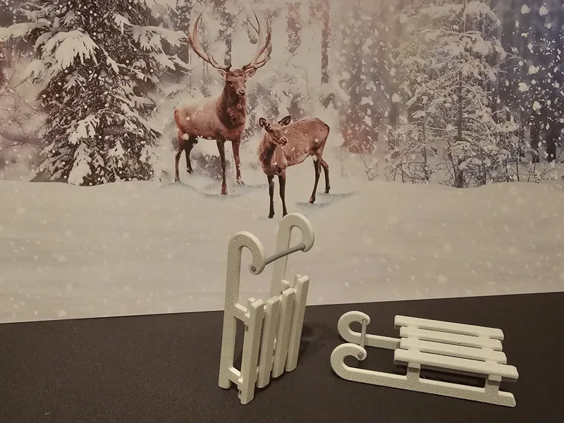 Little Sleigh / Kleiner Schlitten, Christmas Deco