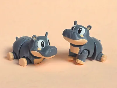 Flexi cute Hippo - Hippito