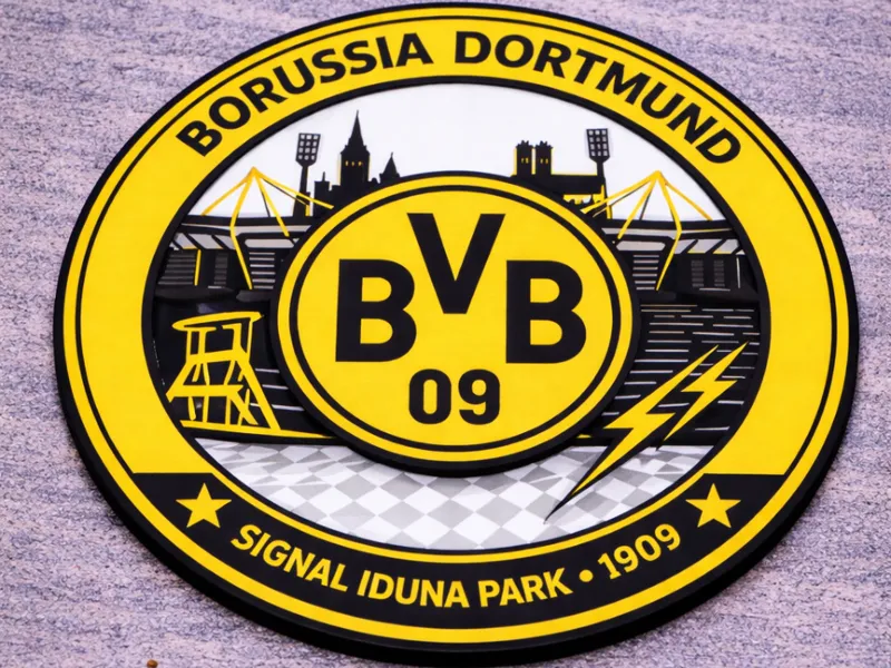 Untersetzer Bierdeckel Borussia Dortmund BVB AMS