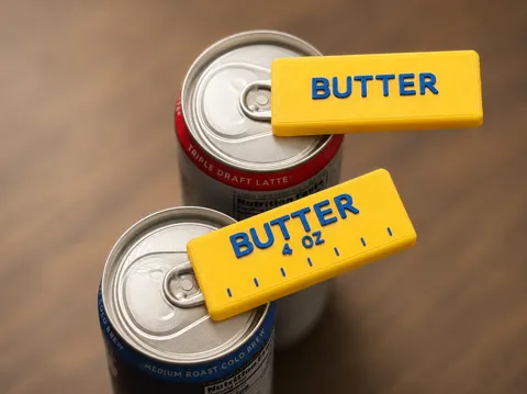 Llavero: Butter Stick Can Opener Keychain — referencia de MakerWorld