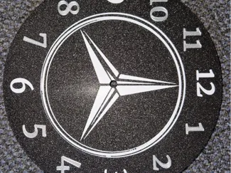 Mercedes Clock