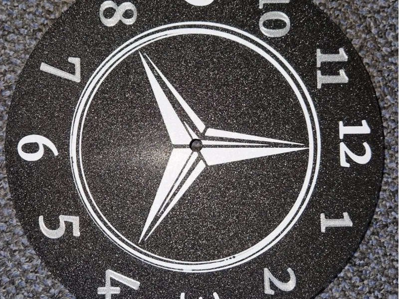 Mercedes Clock