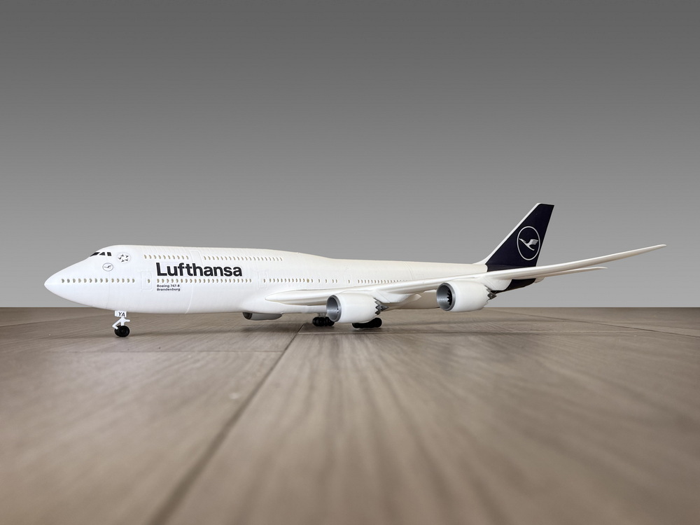 Miniatura 3 do modelo 3D 波音BOEING 747-8—标准版—1:100/120/144比例