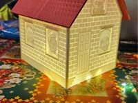 Maison de Noël lithophane à photo — photo 1