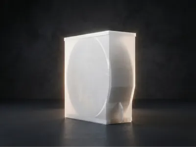 Translucent Filament Box - Bambu 1kg compatible