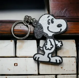 snoopy Keychain