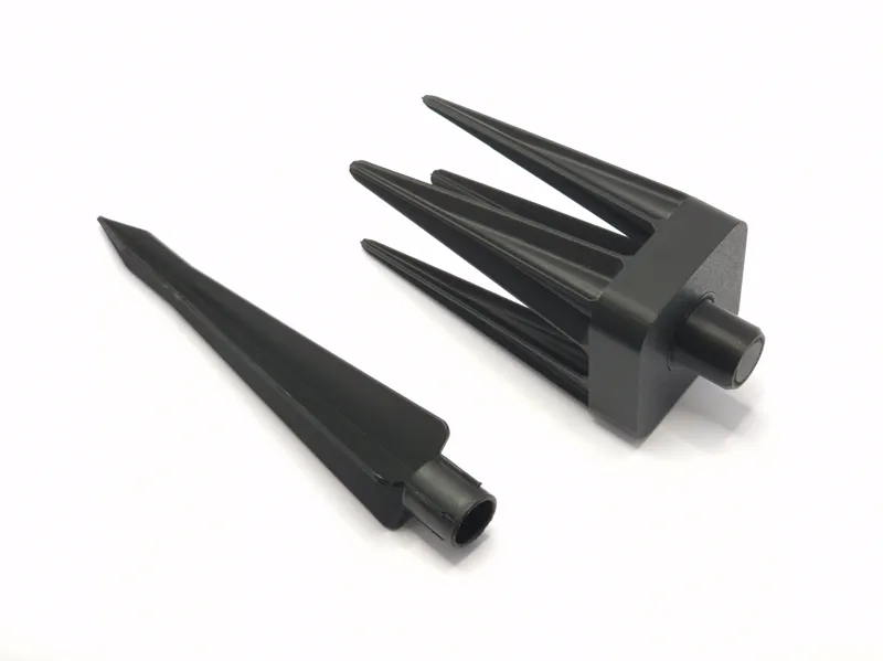 Reinforced Ground Spike for Solar LED Spotlight
