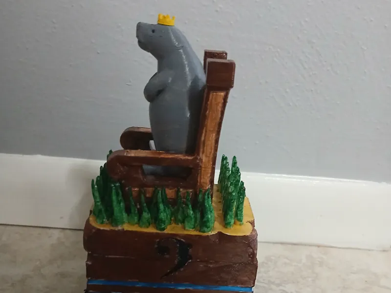 King Manatee Cello Topper