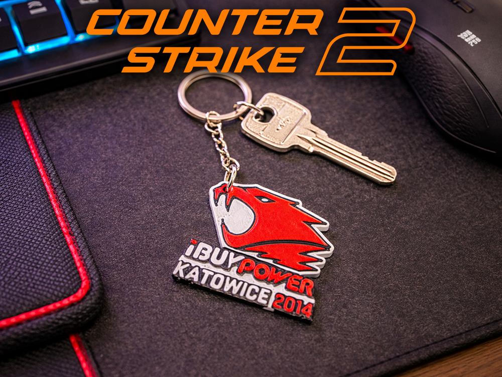 Katowice 2014 Sticker Keychain