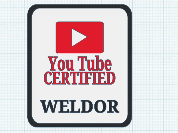 Welder Certification from YouTube U (Legit Cert)