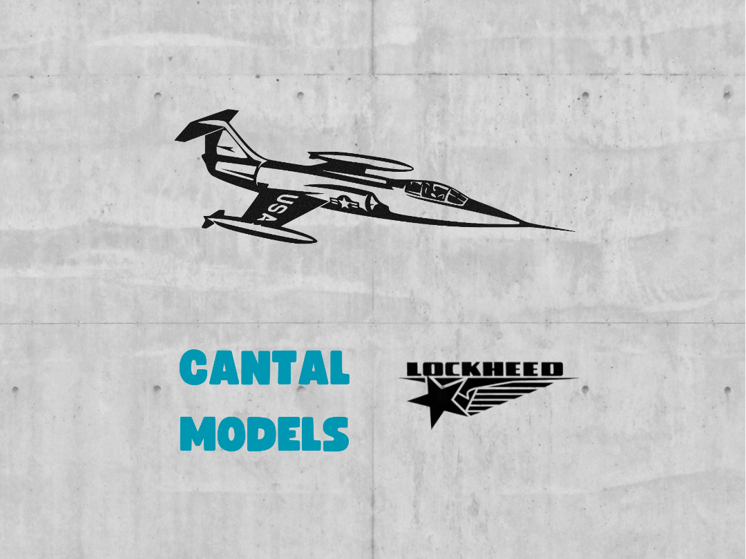 F-104 STARFIGHTER #1 | 2D WALL ART