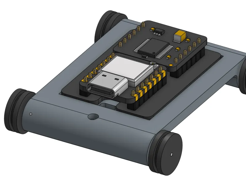 Mini Car/Tank Enclosure (Electronics Project)