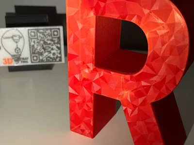 Letter saving box with screvable lid.