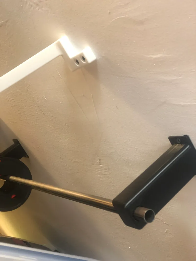 Wall mount 3D printing filament 