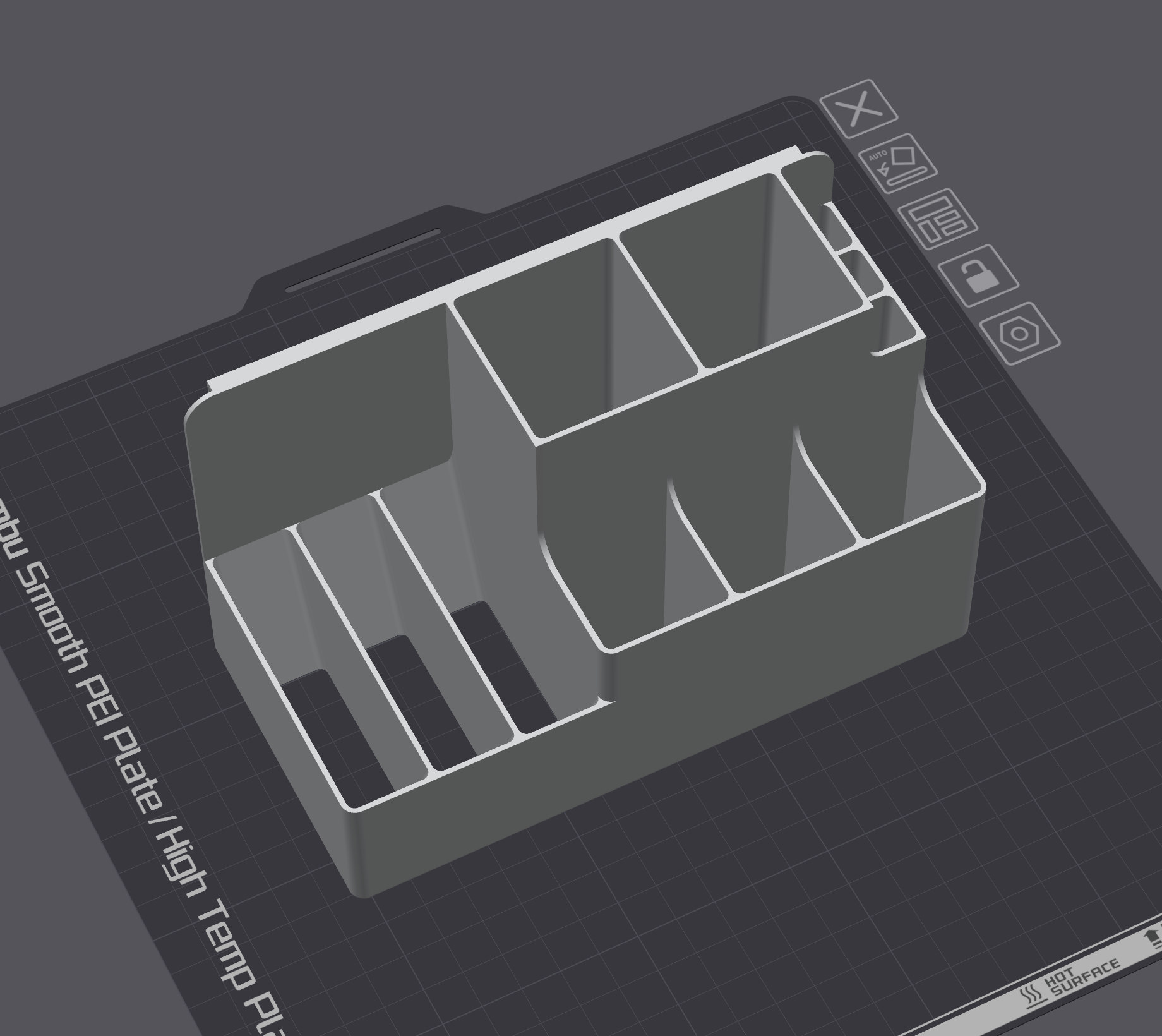 Miniatura 1 do modelo 3D Printer Side Tool Organizer