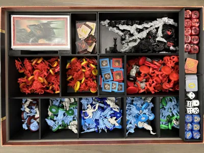 War of the Ring 2ed box insert/organizer