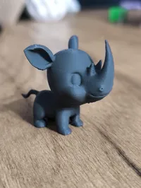 Tinymals — mini figurine rhinocéros — photo 5