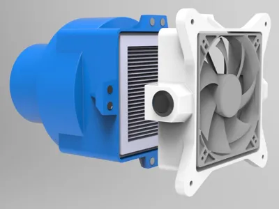 Air Vent Induction with filter fan 100mm