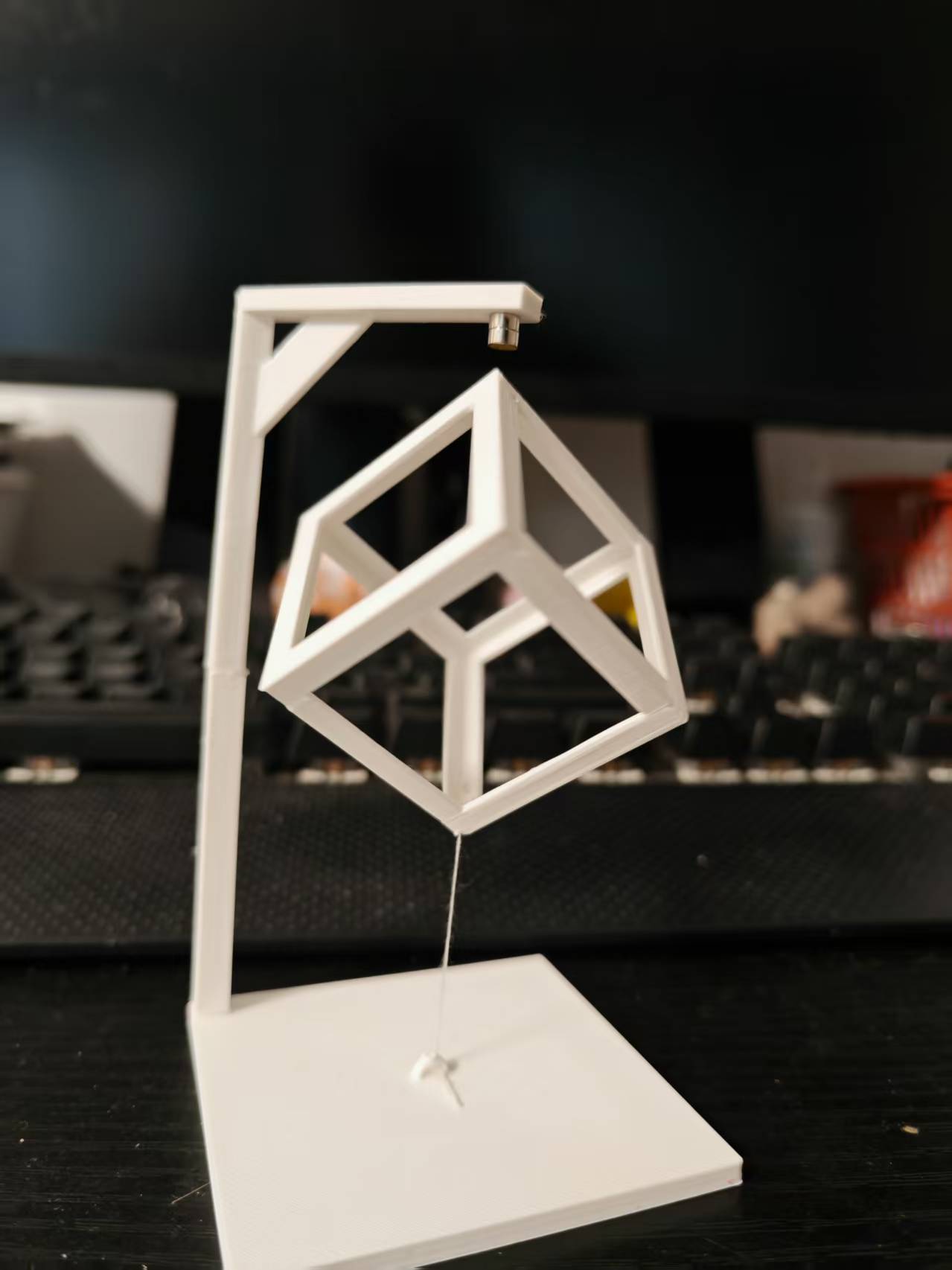 Miniatura 2 do modelo 3D 悬浮方框