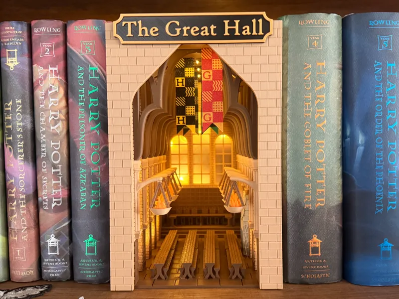 Harry Potter The Great Hall Book Nook