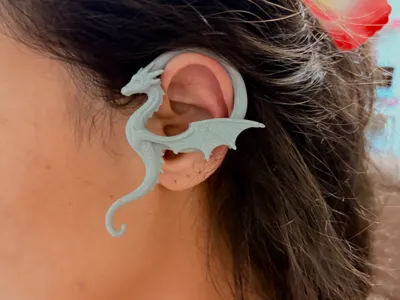 Dragon Earring Pendant