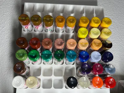 IONIC Paint Rack – 64 Bottle Capacity