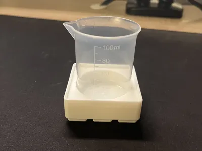 Gridfinity measuring cup stand 50mm diameter