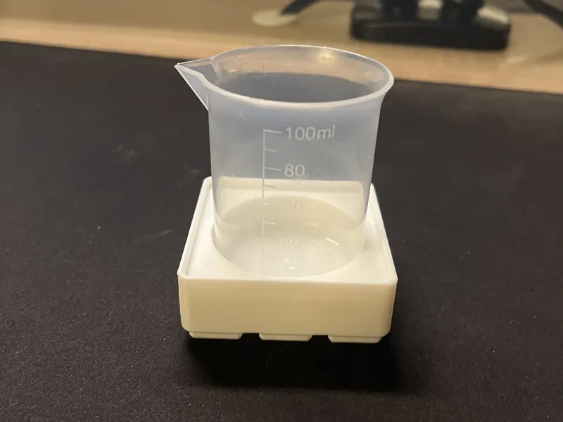 Gridfinity measuring cup stand 50mm diameter