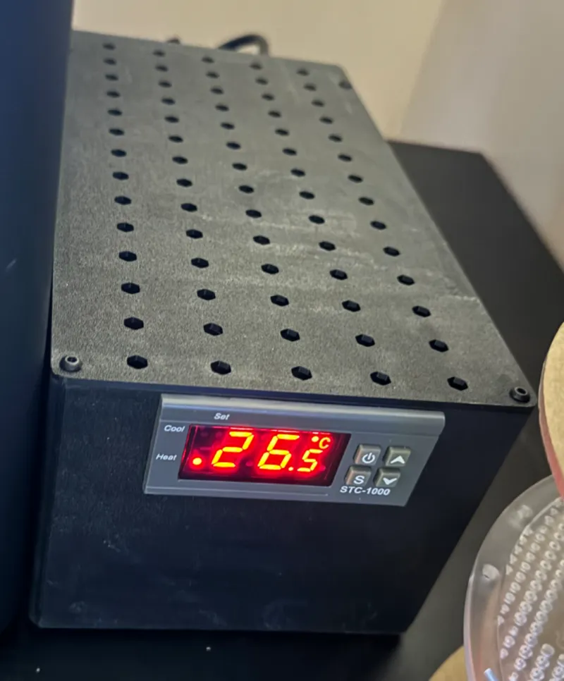 power supply case for chamber heater