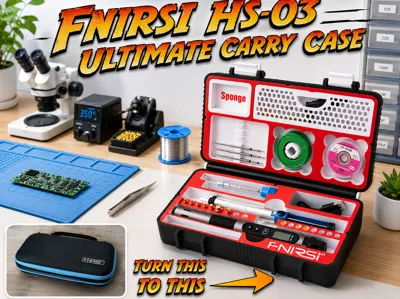 FNIRSI HS-03 Ultimate Carry Case | Portable Kit